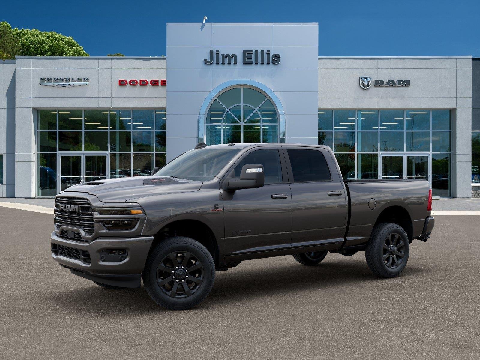 New 2027 Granite Crystal Metallic Clear-Coat Exterior Paint RAM Laramie image 2