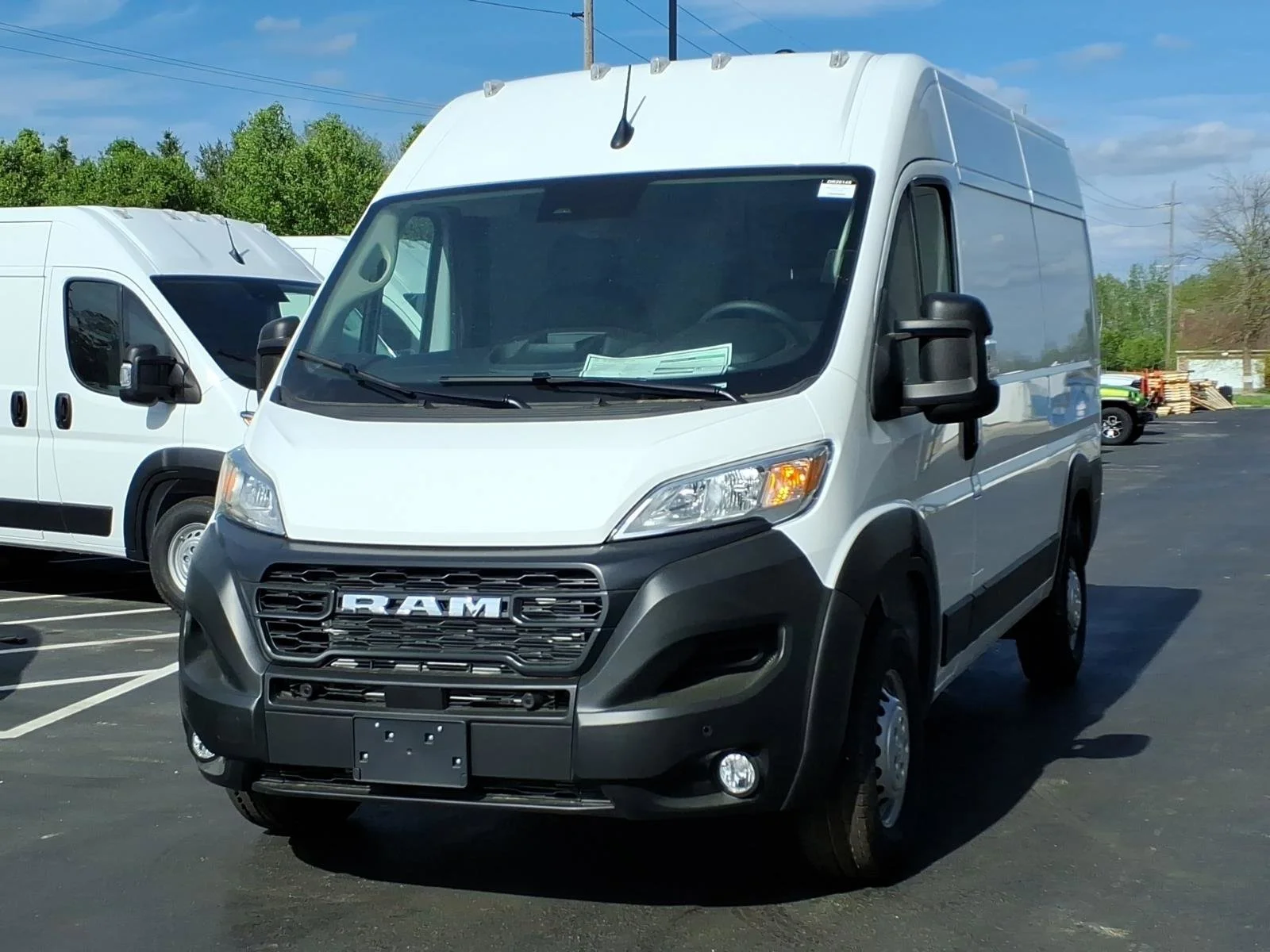 New 2026 Bright White Clearcoat Ram Tradesman image 2
