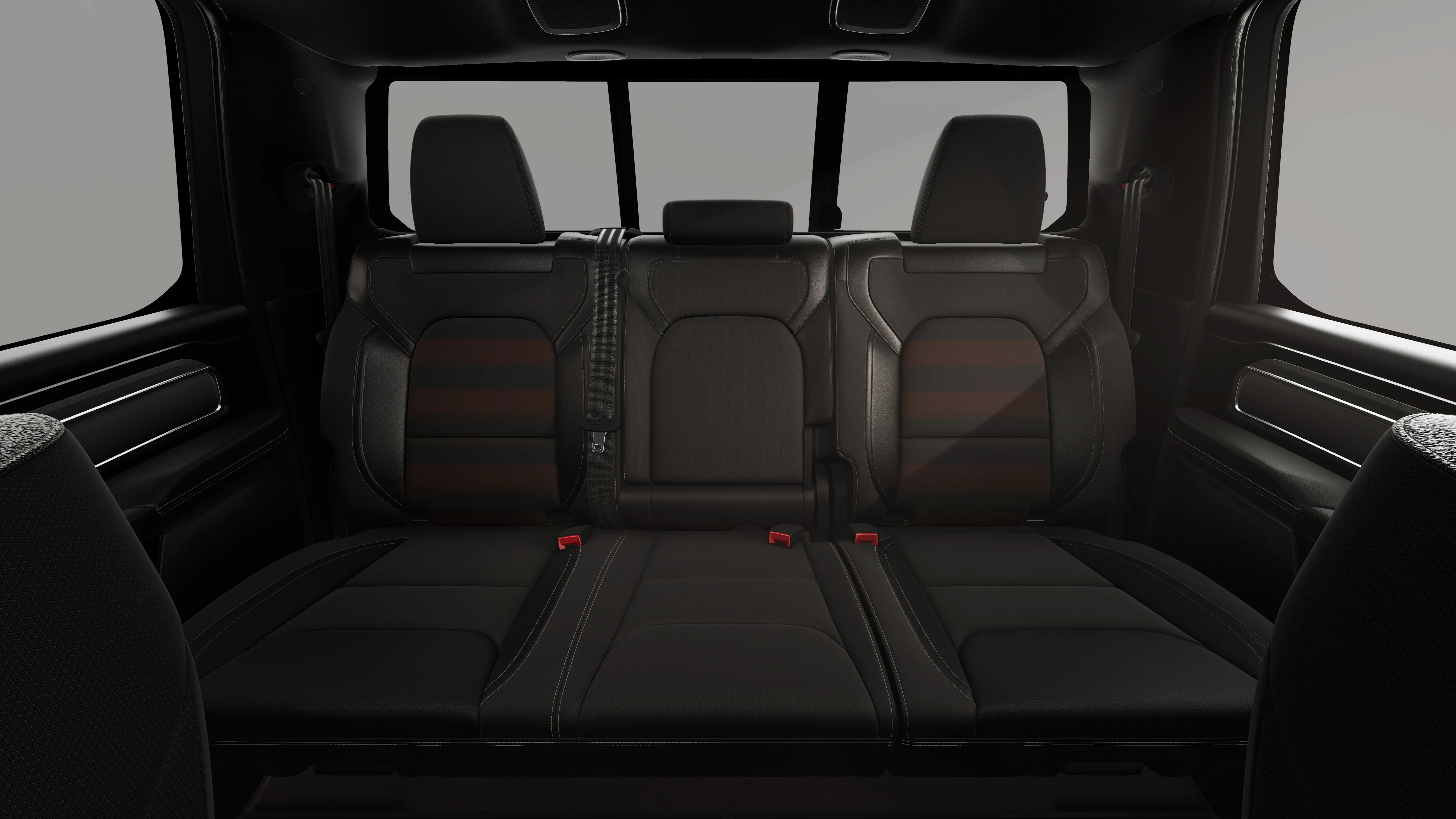 New 2026 Molten Red Pearl-Coat Exterior Paint RAM REBEL image 15