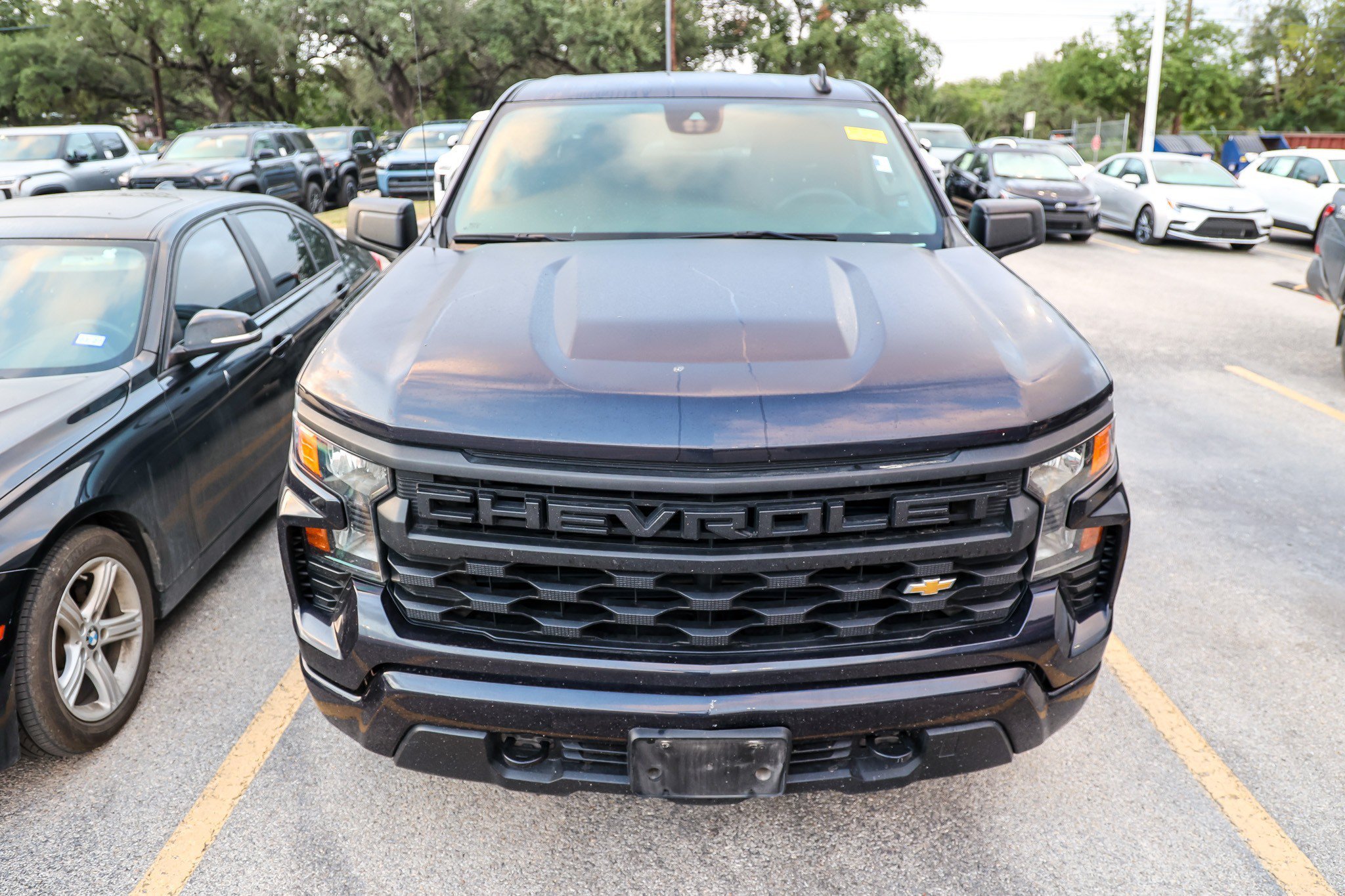 Used 2023 Dark Ash Metallic Chevrolet Custom image 3