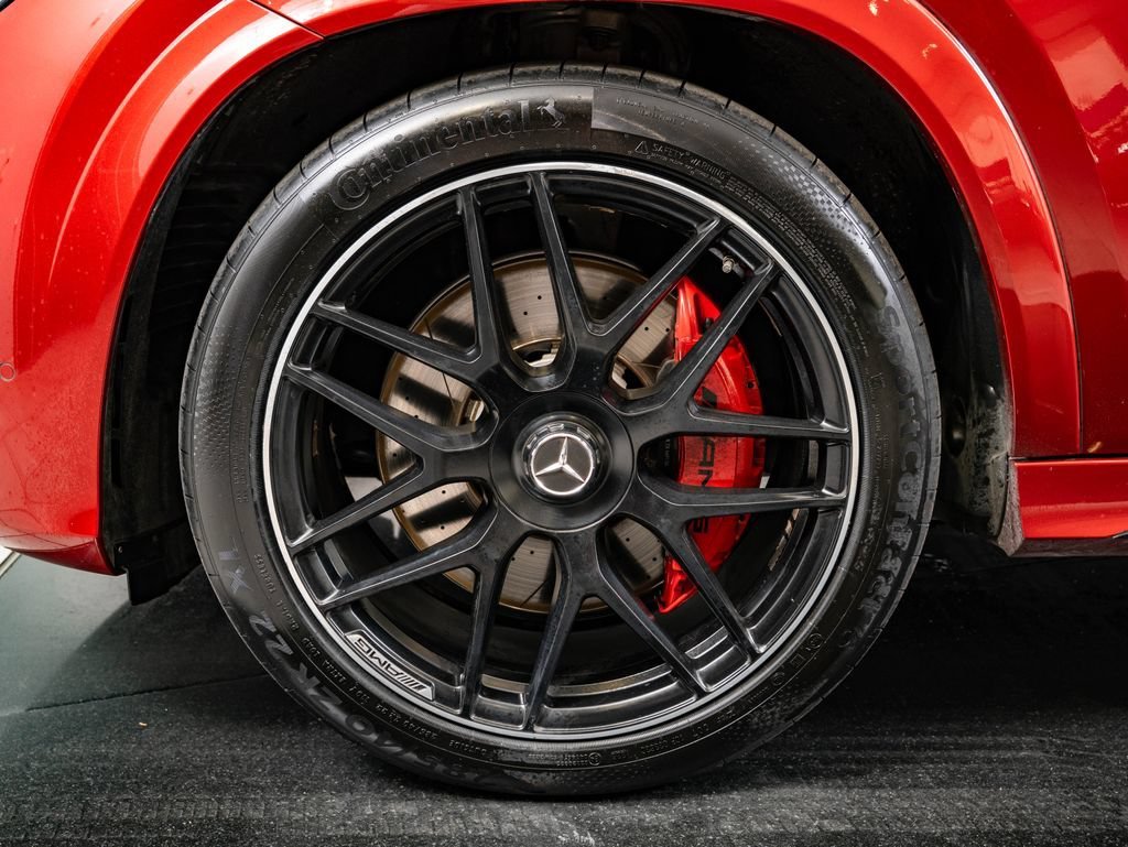 Used 2021 Designo Cardinal Red Metallic Mercedes-Benz GLE 63 S AMG® image 13
