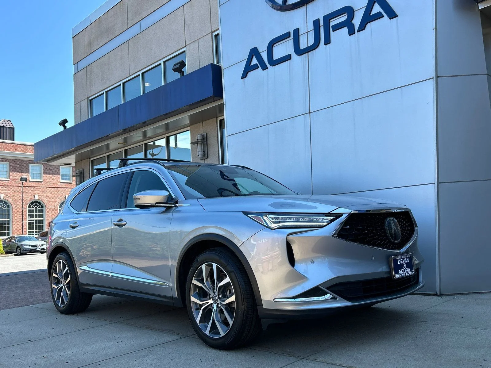 Certified Used 2023 Lunar Silver Metallic Acura SH-AWD TECH image 1