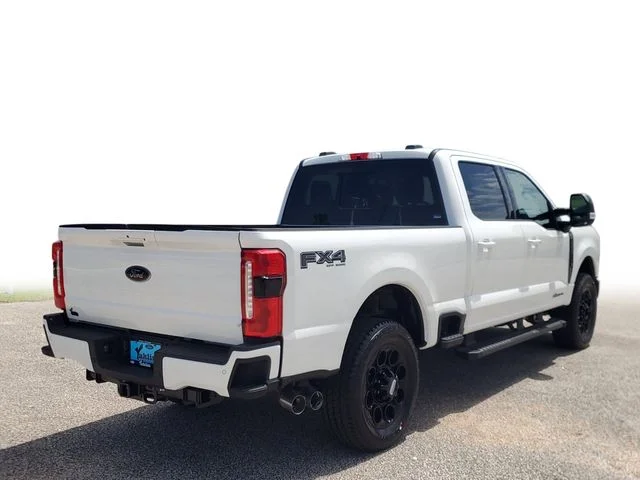 New 2026 Star White Metallic Tri-Coat Ford F-250® Lariat® image 4
