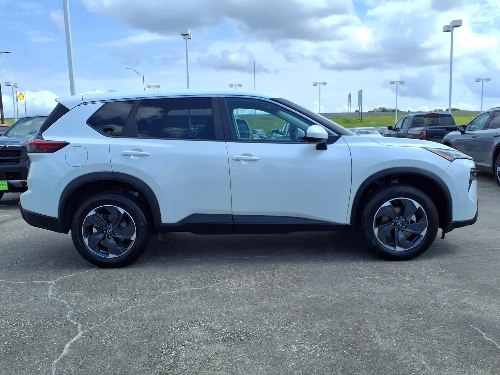 Certified Used 2024 White Nissan SV image 8