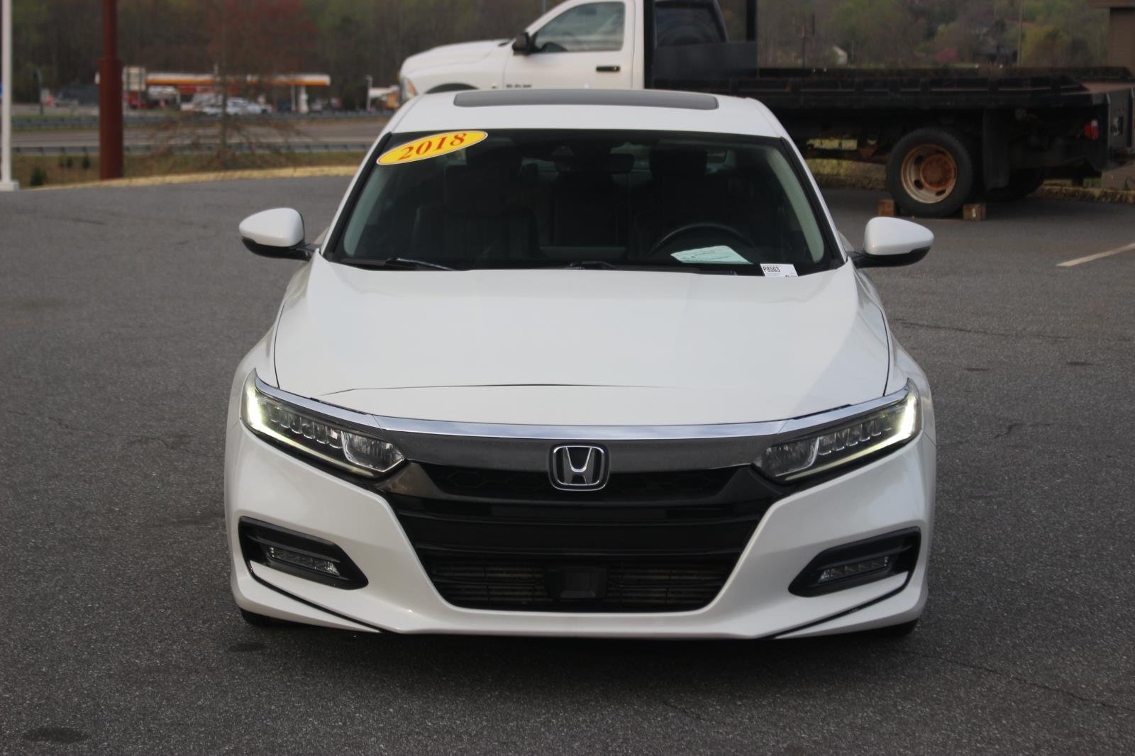Used 2018 Honda Accord EX-L with VIN 1HGCV1F54JA086787 for sale in Morganton, NC