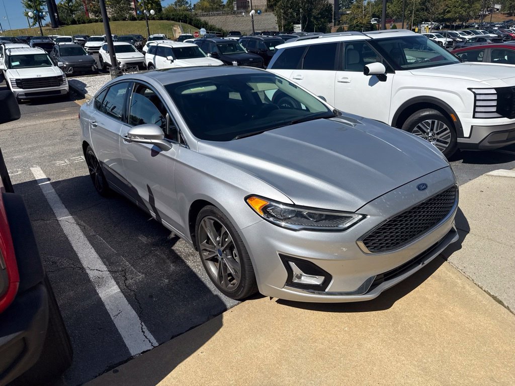 Used 2019 Ford Fusion Titanium with VIN 3FA6P0D91KR238687 for sale in Newnan, GA