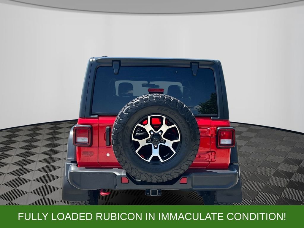 Used 2020 Red Jeep Unlimited Rubicon image 4