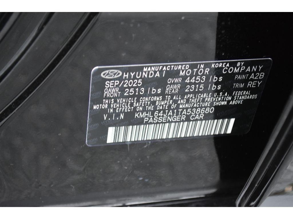 New 2026 Abyss Black Hyundai SEL Sport image 29