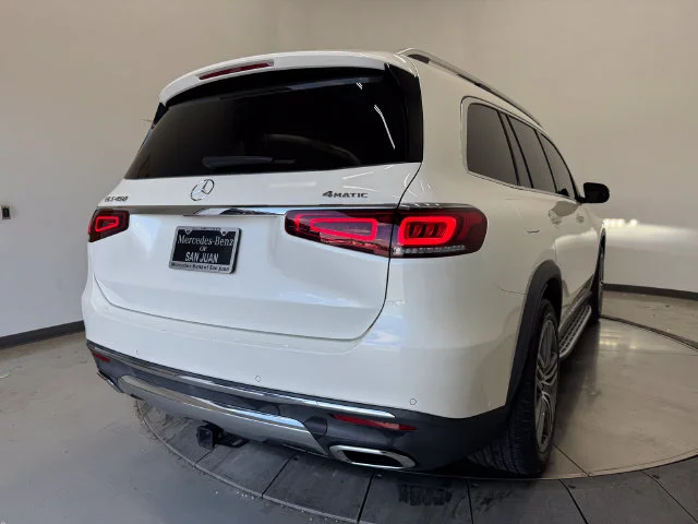 Certified Used 2023 MANUFAKTUR Diamond White Metallic Mercedes-Benz GLS 450 image 32