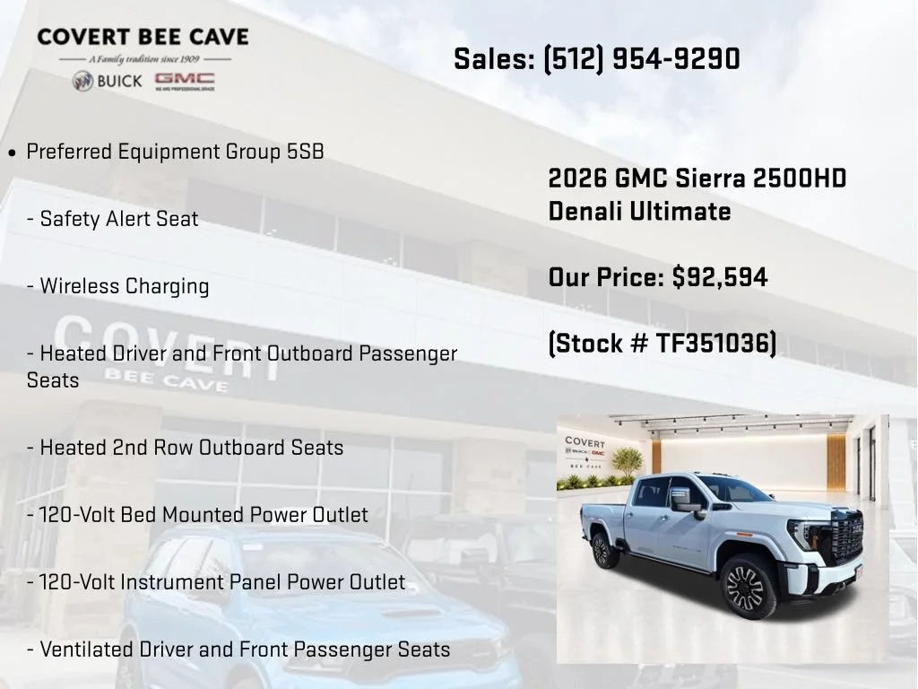 2026 GMC Sierra 2500HD Denali Ultimate - Photo 20