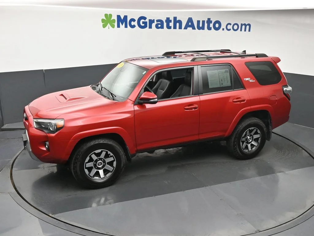 Certified Used 2021 Red Toyota TRD Off-Road Premium image 22