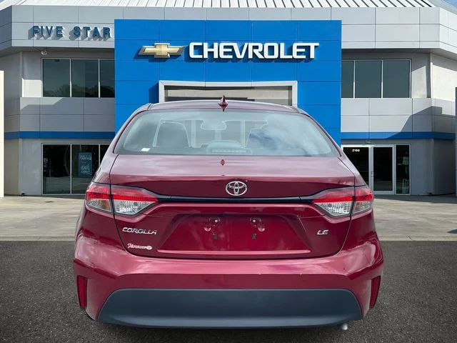 Used 2023 Red Toyota LE image 5