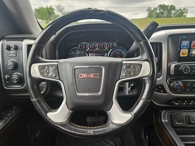 Used 2017 ONYX BLACK GMC SLT image 14