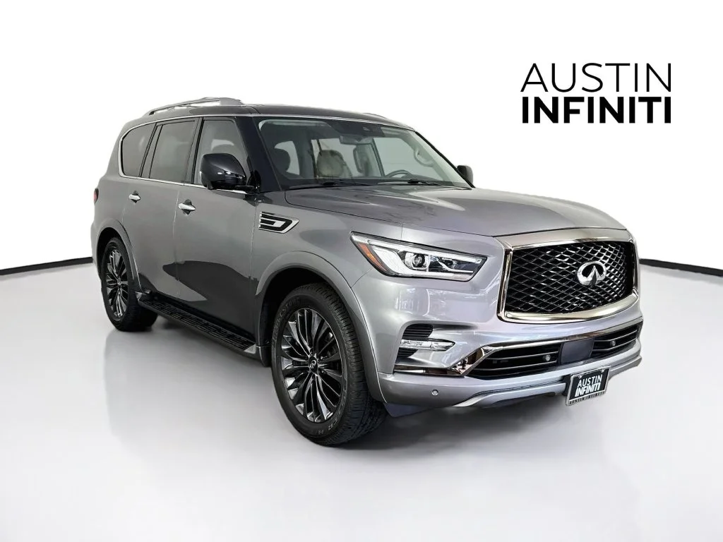 Certified Used 2021 Gray INFINITI Premium Select image 1