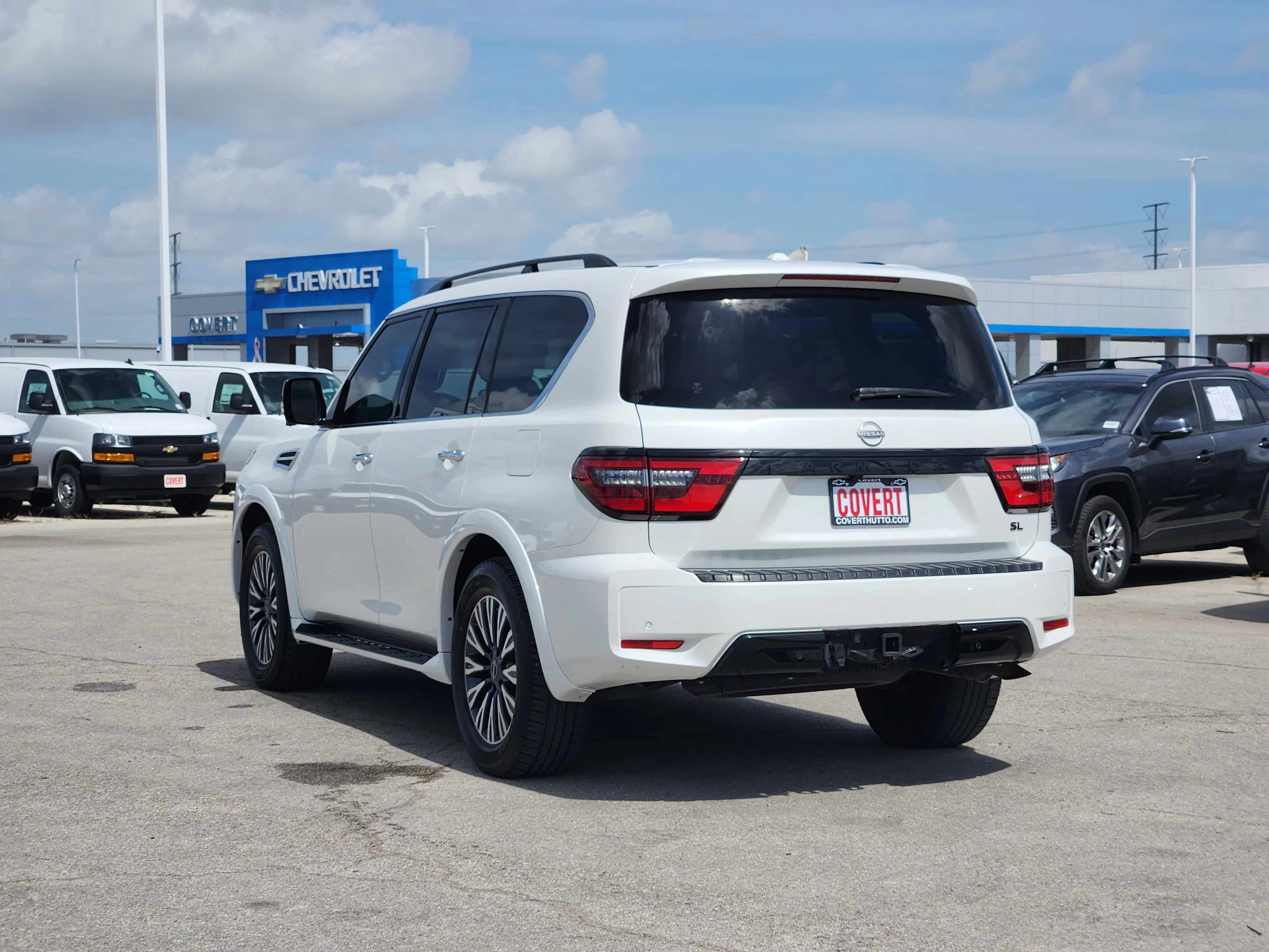 Used 2023 Aspen White Tricoat Nissan SL image 5