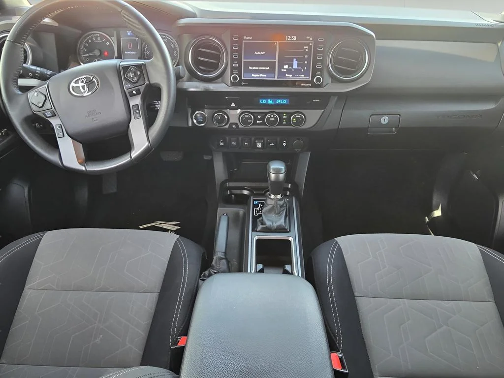 Used 2021 Super White Toyota TRD Sport image 12