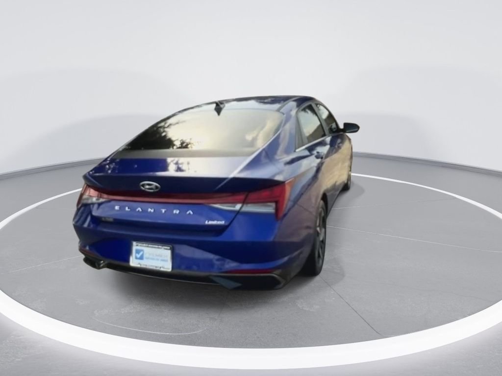 Used 2022 Blue Hyundai Limited image 8