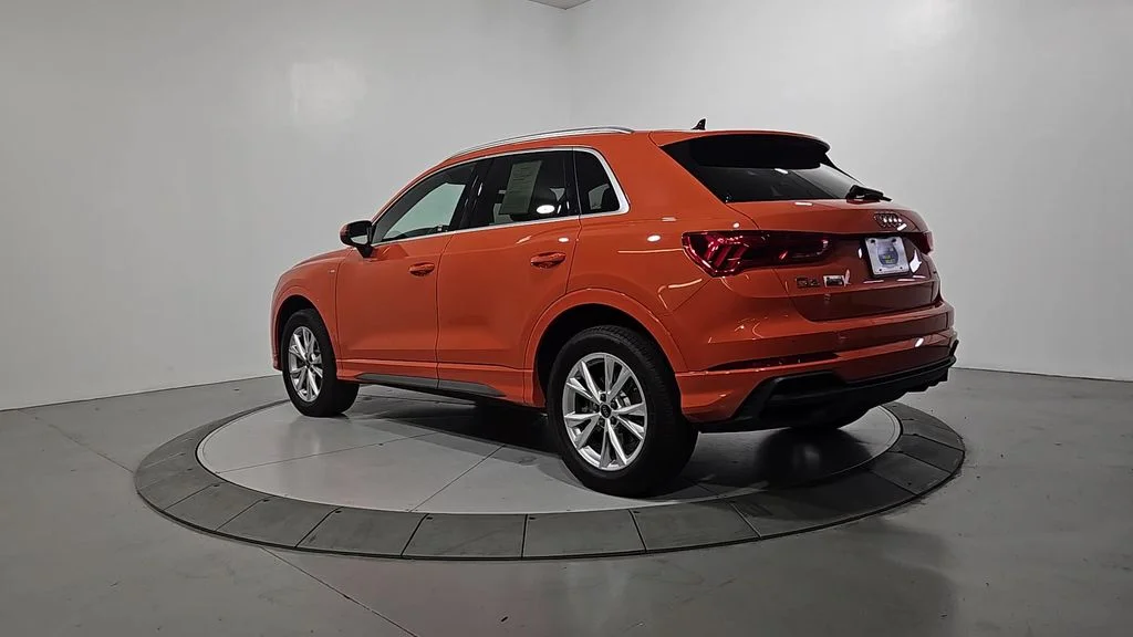Used 2024 Orange Audi Premium Plus image 3