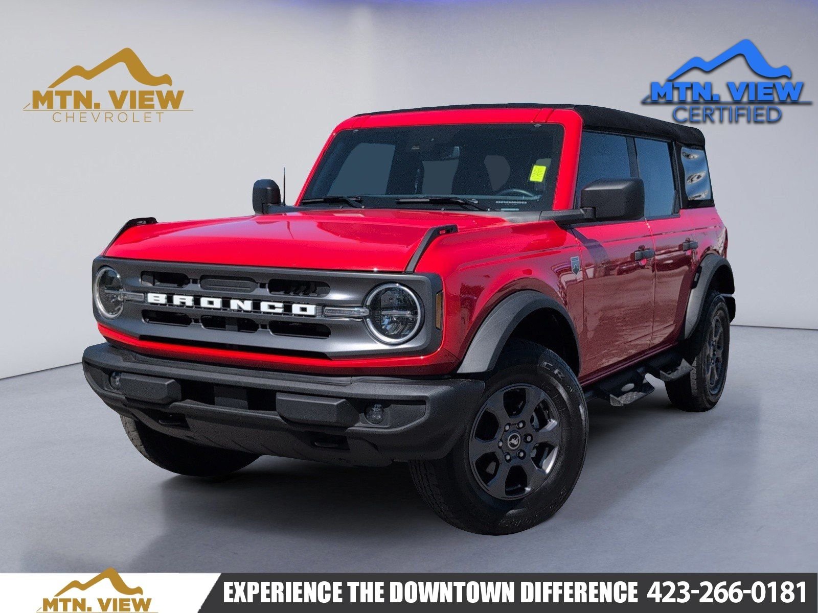 Red 2023 Ford Bronco SUV / Crossover