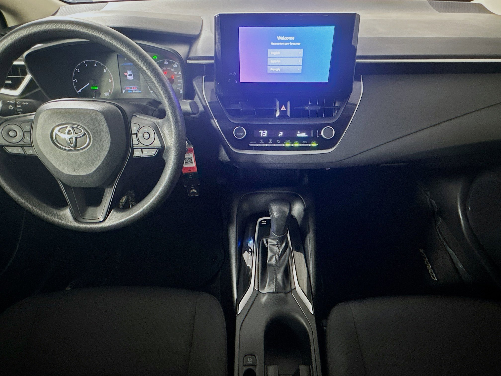 Used 2025 Celestite Toyota Hybrid LE image 26