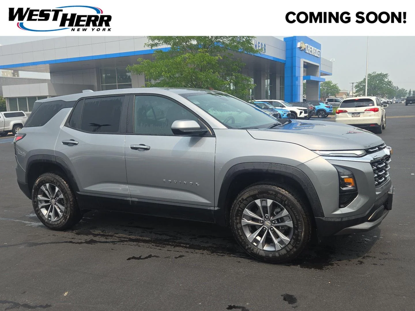 Used 2026 Sterling Gray Metallic Chevrolet AWD LT image 1
