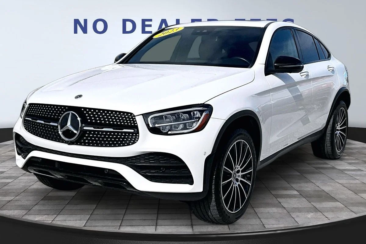 Used 2023 White Mercedes-Benz 4MATIC® Coupe image 1