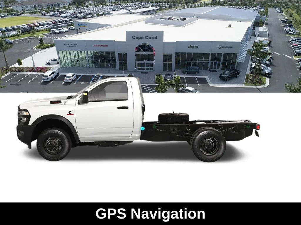 New 2025 Bright White Clearcoat RAM Tradesman image 3
