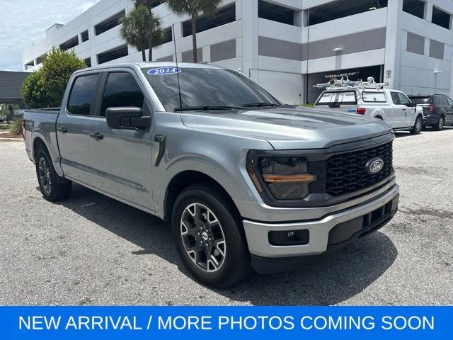 Certified Used 2024 Iconic Silver Metallic Ford STX image 1