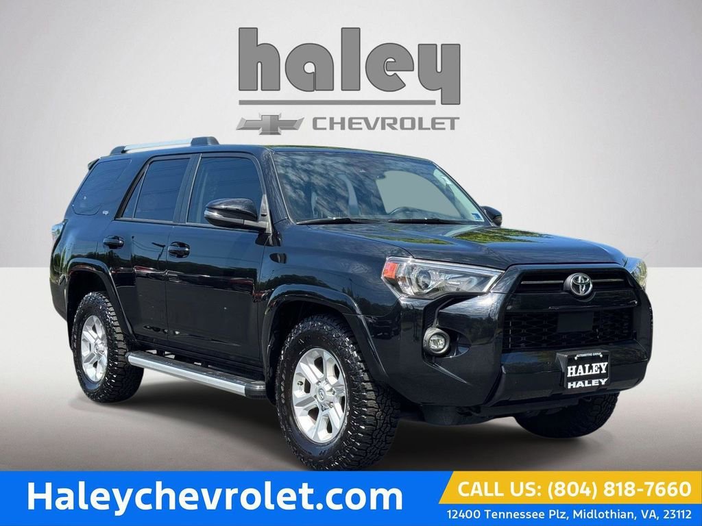 Used 2022 Midnight Black Metallic Toyota SR5 Premium image 1
