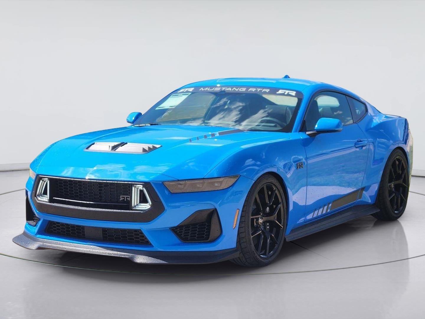 New 2026 Grabber Blue Metallic Ford GT Fastback image 3