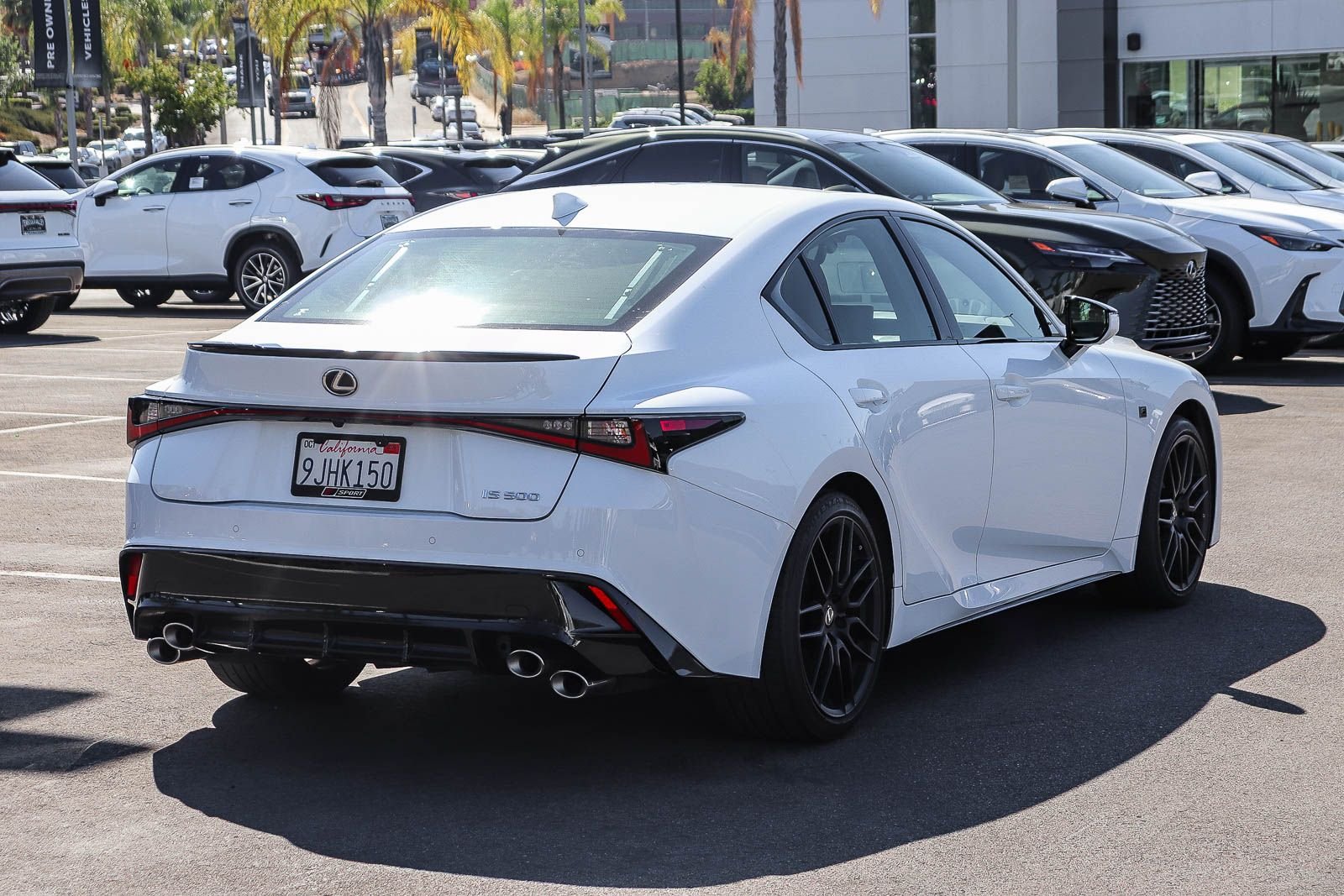Used 2023 White Lexus 500 F SPORT Performance Premium image 7