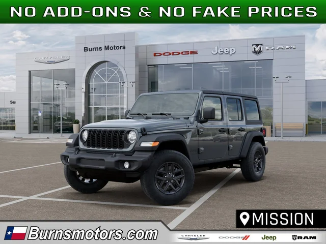 New 2026 Jeep Wrangler Sport 4-Door
