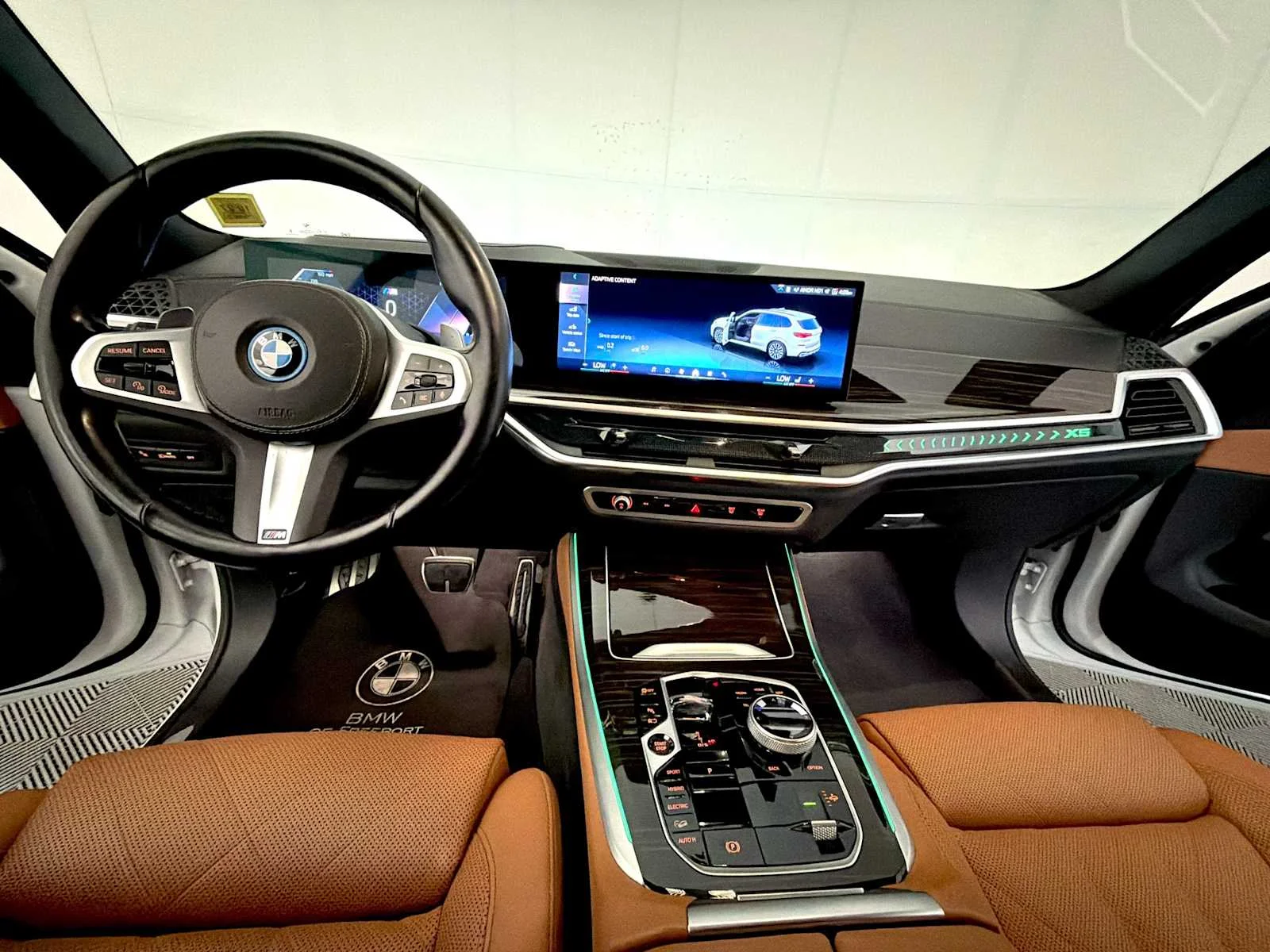 Certified Used 2024 Mineral White Metallic BMW xDrive50e image 12