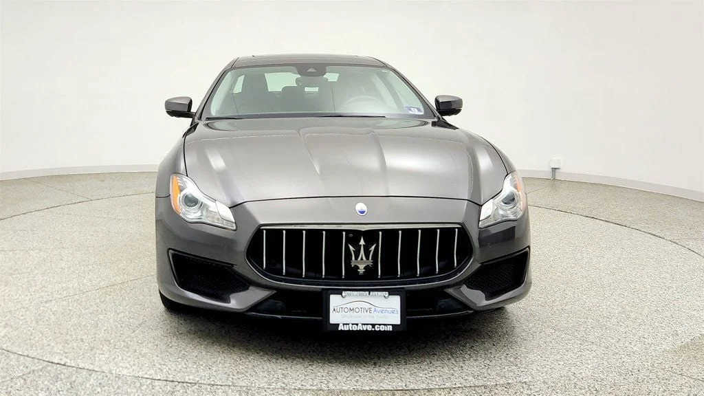 Used 2017 Grigio Maratea Metallescent Maserati S Q4 GranSport 3.0L Driver Assistance Pack+ & Cooled Front Seats image 2