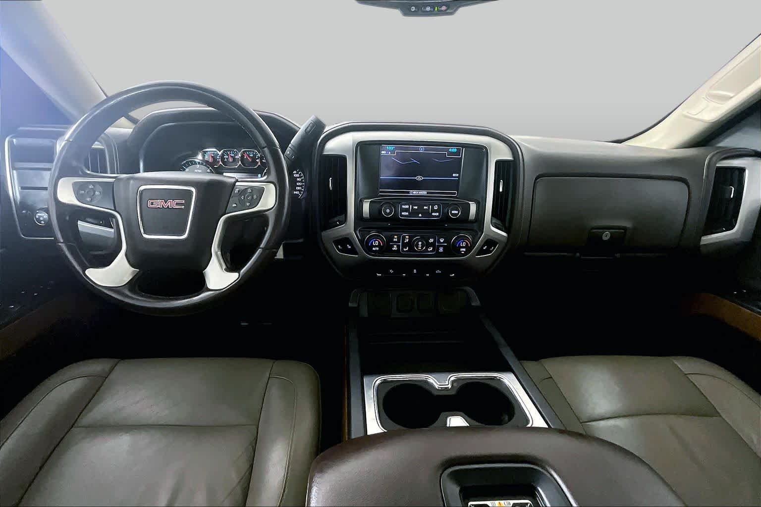 Used 2017 CRIMSON RED TINTCOAT GMC SLT image 14
