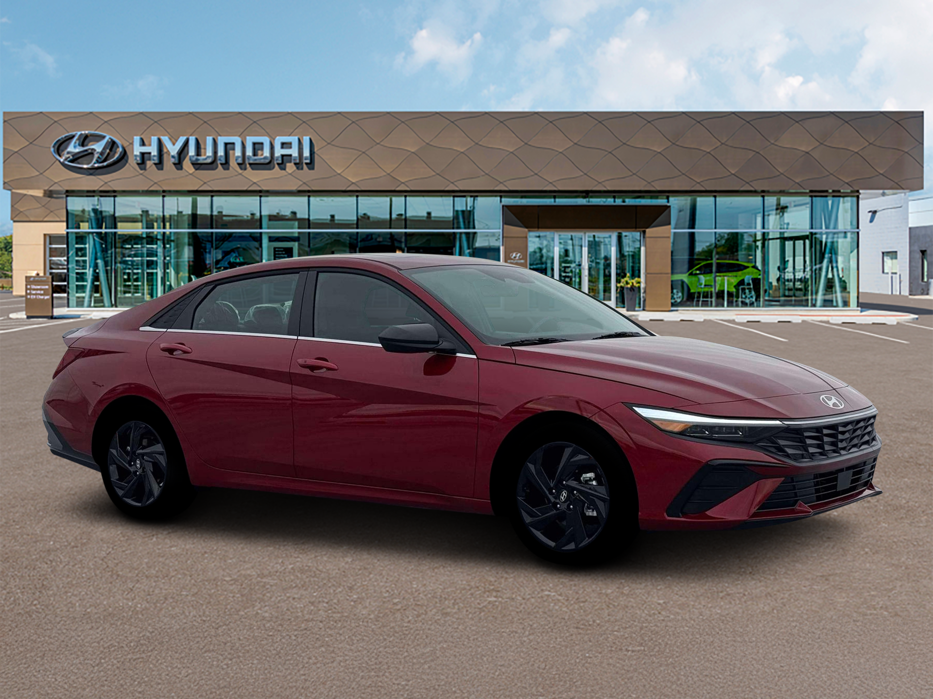 New 2026 Red Hyundai SEL Sport Premium image 10