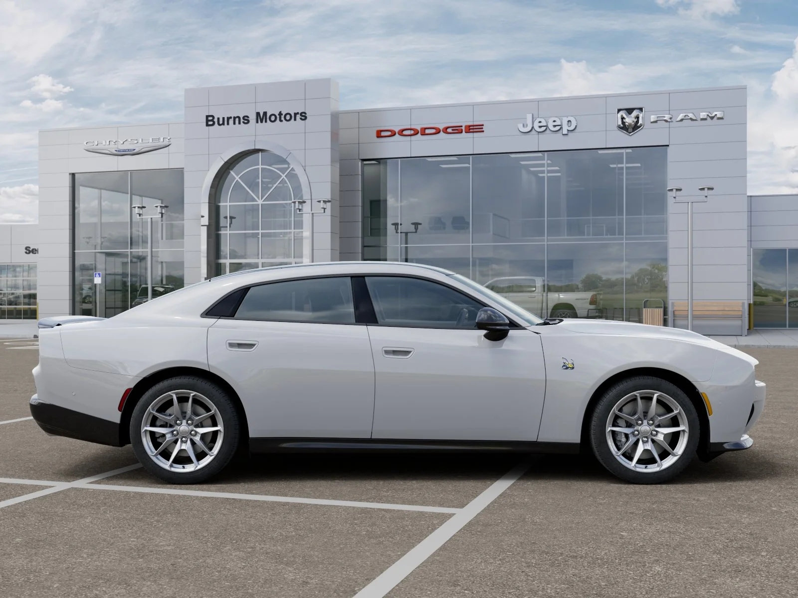 New 2026 White Knuckle Exterior Paint Dodge Scat Pack Plus image 47
