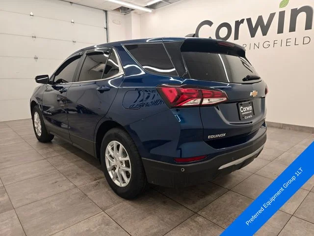 Used 2022 Blue Glow Metallic Chevrolet LT image 3