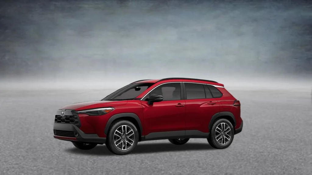 New 2026 Red Toyota XLE image 3