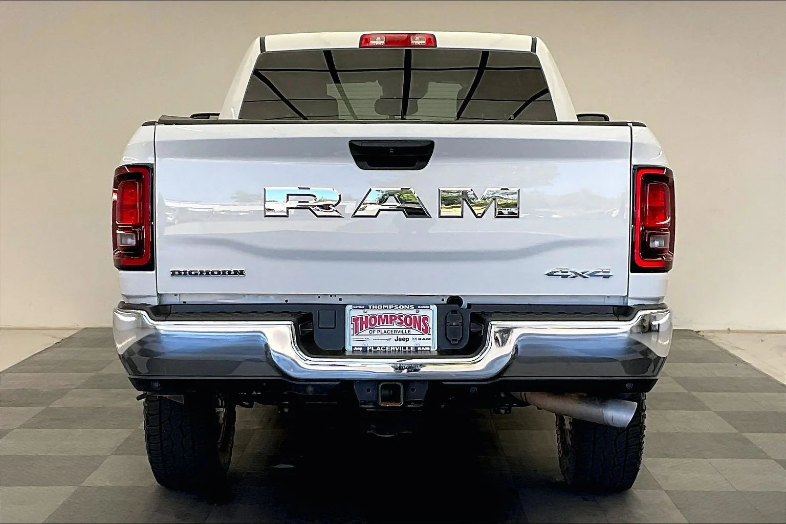 Used 2025 Bright White Clearcoat Ram Big Horn image 3
