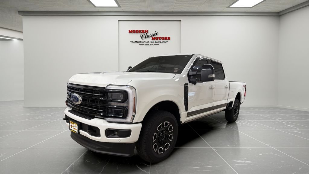 Used 2025 White Ford Platinum image 1