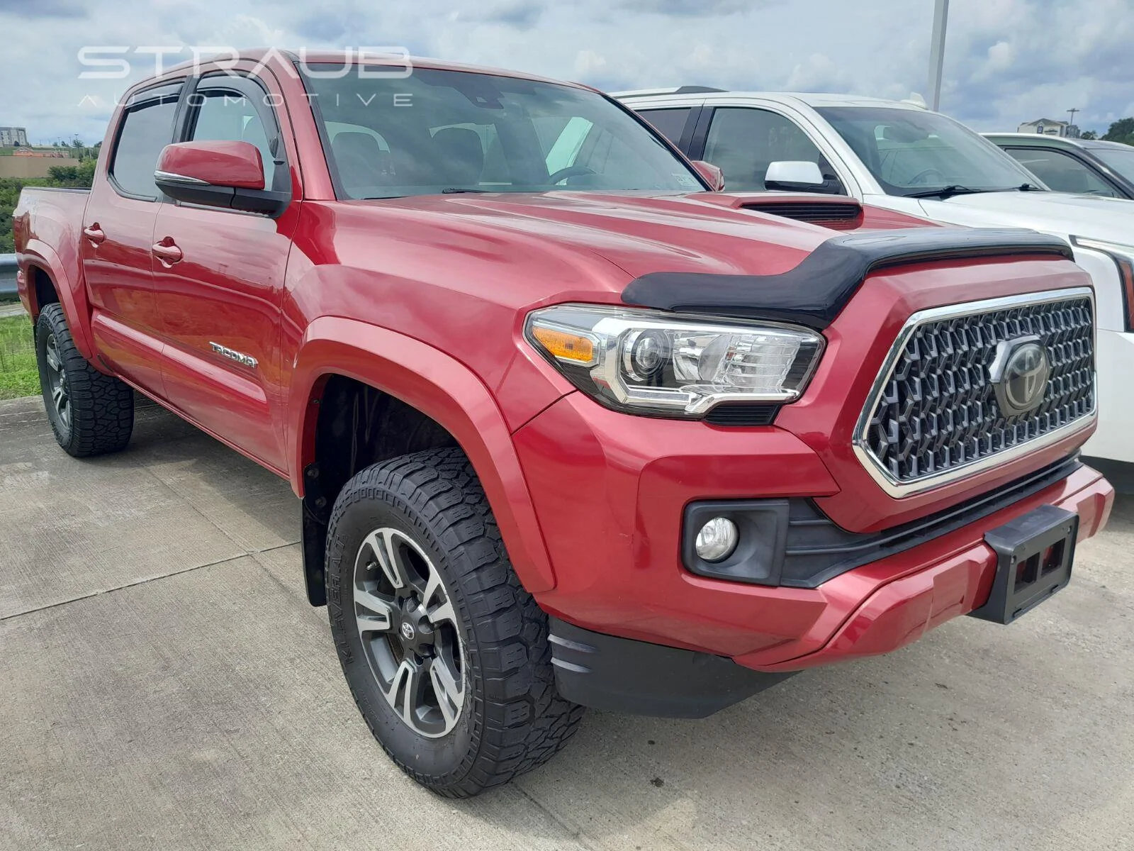 Used 2019 Barcelona Red Metallic Toyota TRD Sport image 3