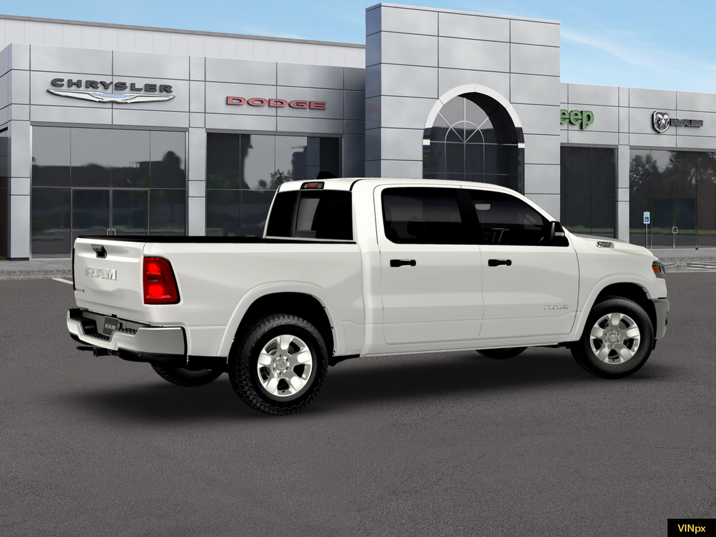 New 2026 Bright White Clear-Coat Exterior Paint RAM Big Horn/Lone Star image 4