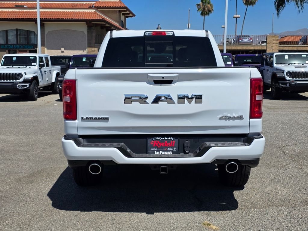 New 2026 Bright White Clear-Coat Exterior Paint RAM Laramie image 5