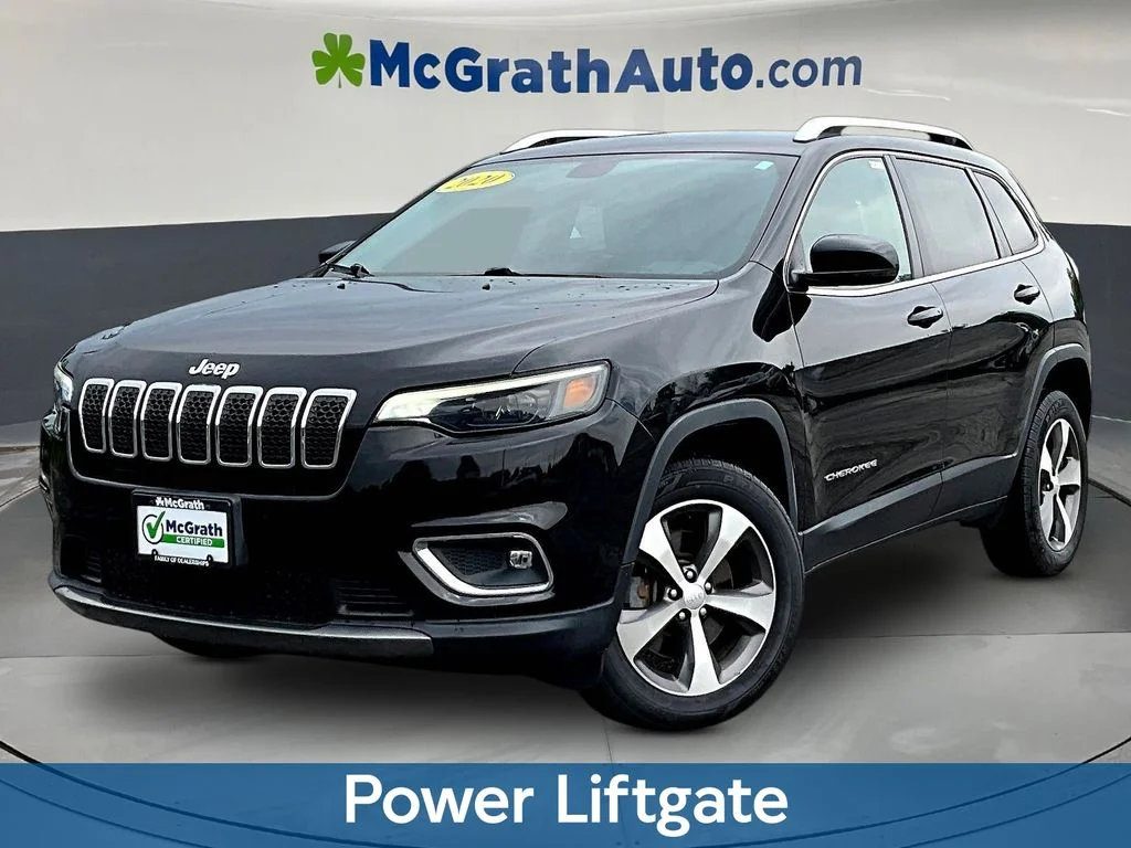 Used 2020 Black Jeep Limited image 3