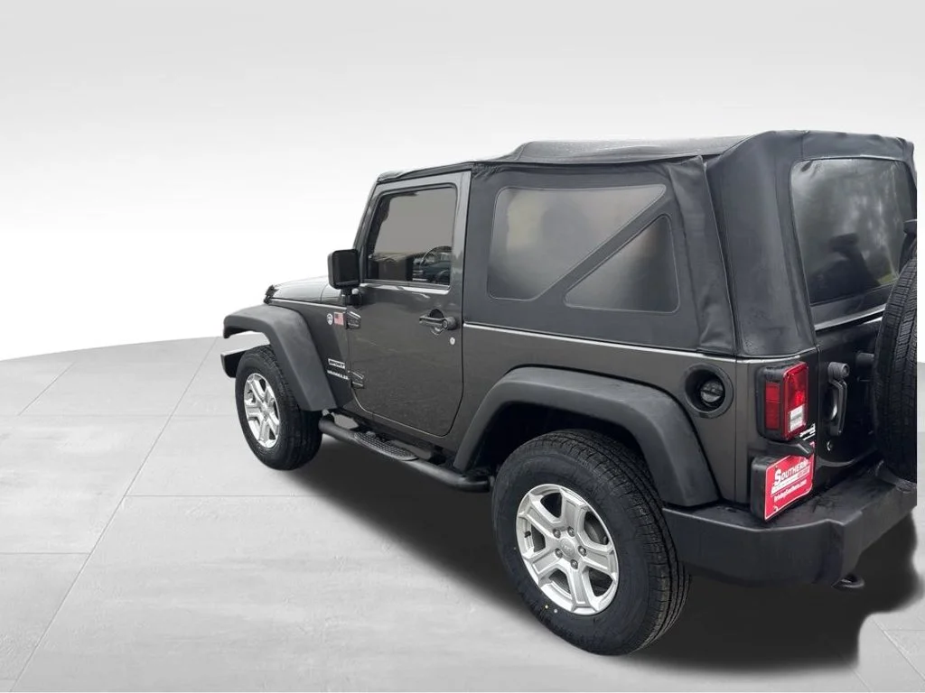 Used 2017 Gray Jeep Sport image 3