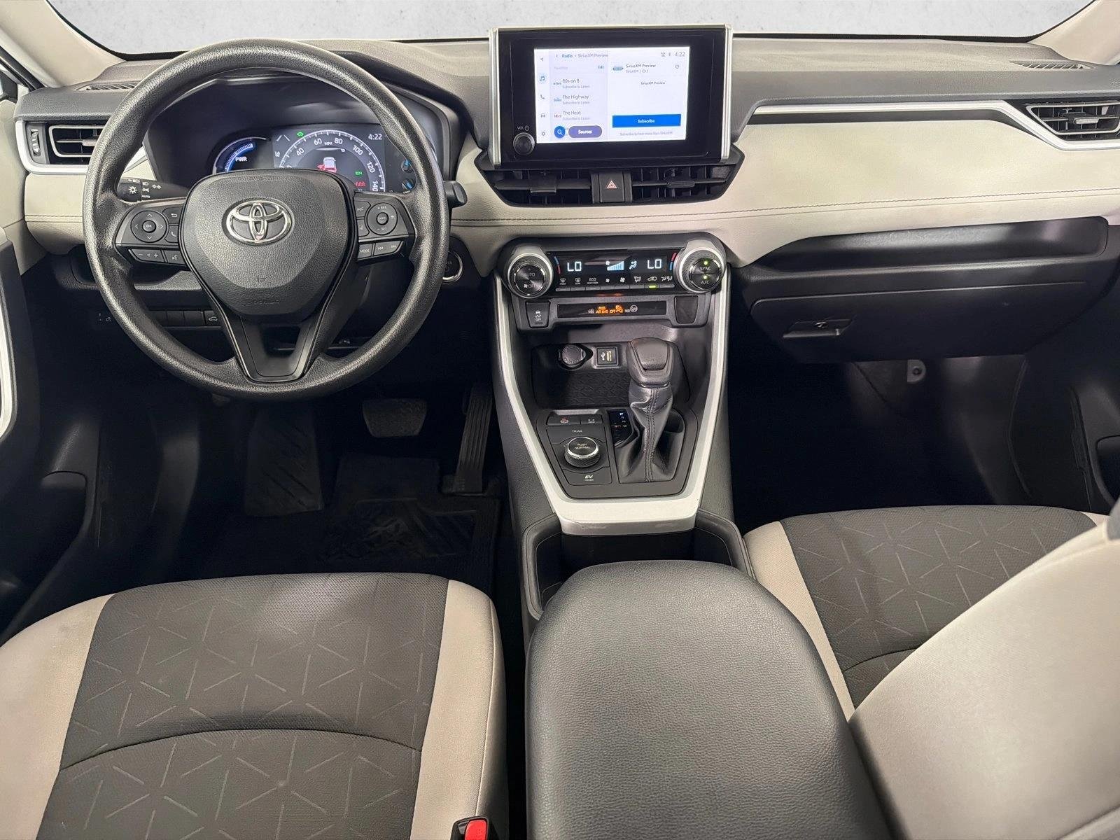 Used 2023 Silver Sky Metallic Toyota Hybrid XLE image 24