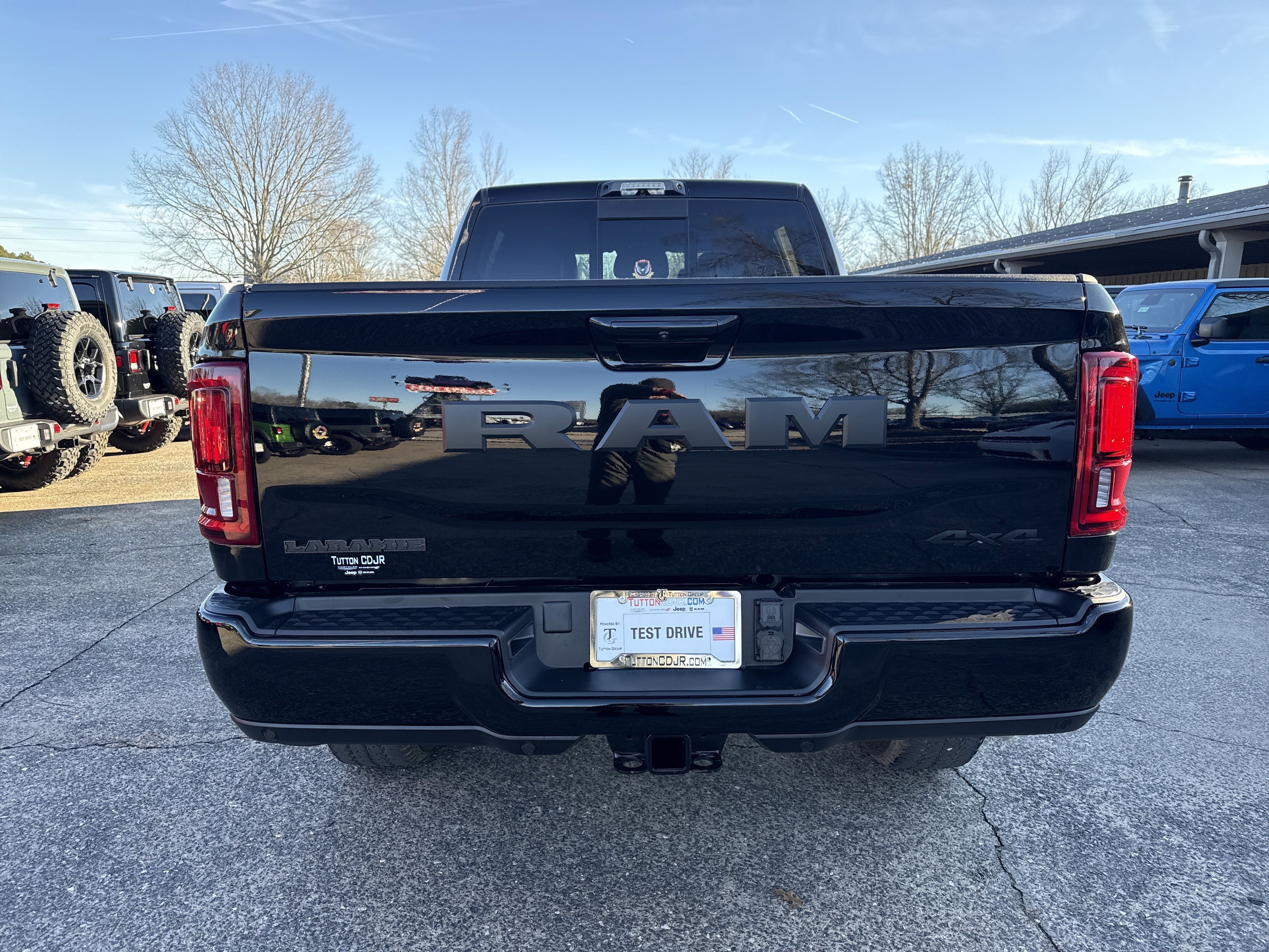 New 2026 Diamond Black Crystal Pearlcoat RAM Laramie image 6