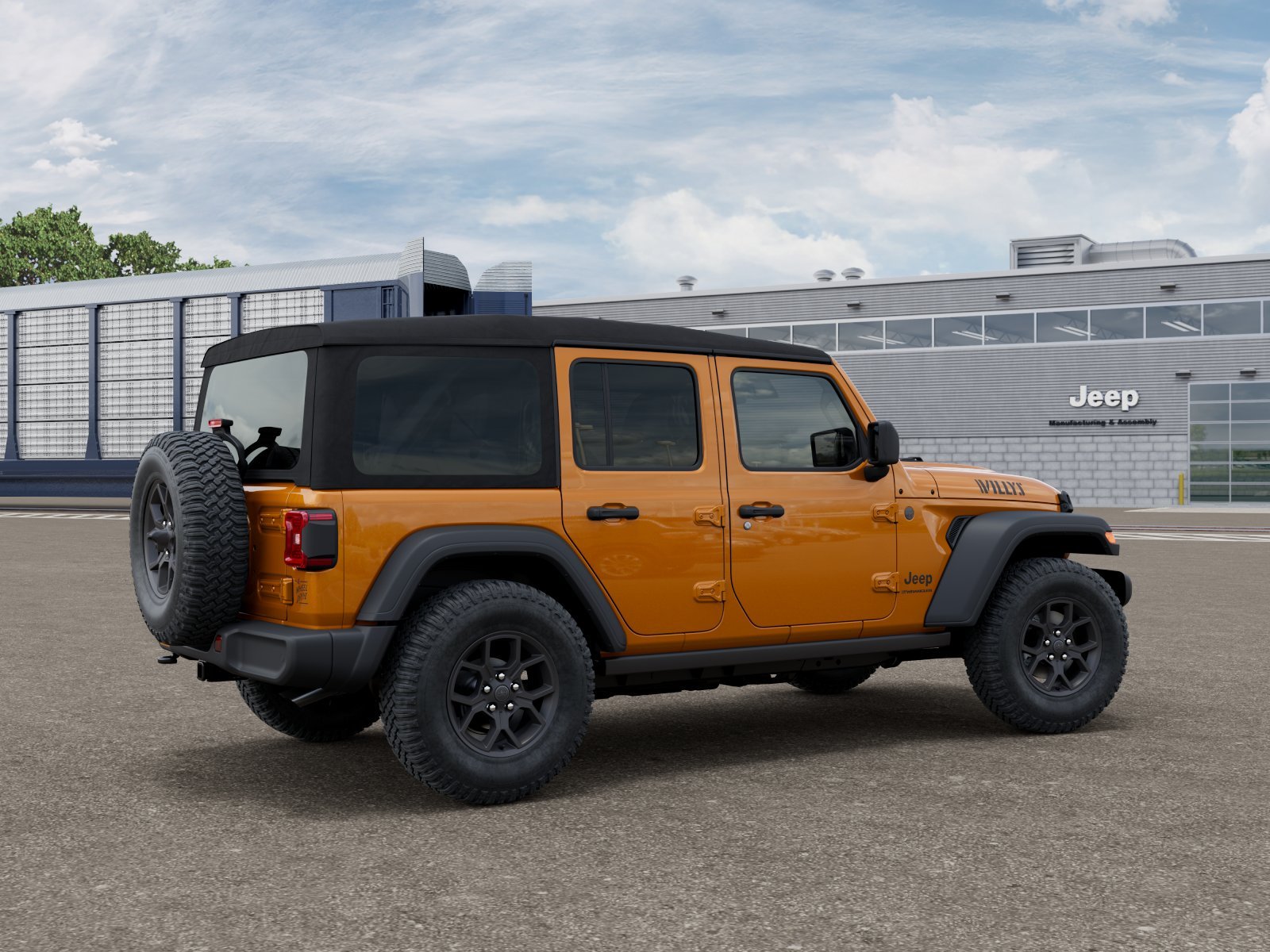 New 2026 Goldilocks Exterior Paint Jeep Willys image 2