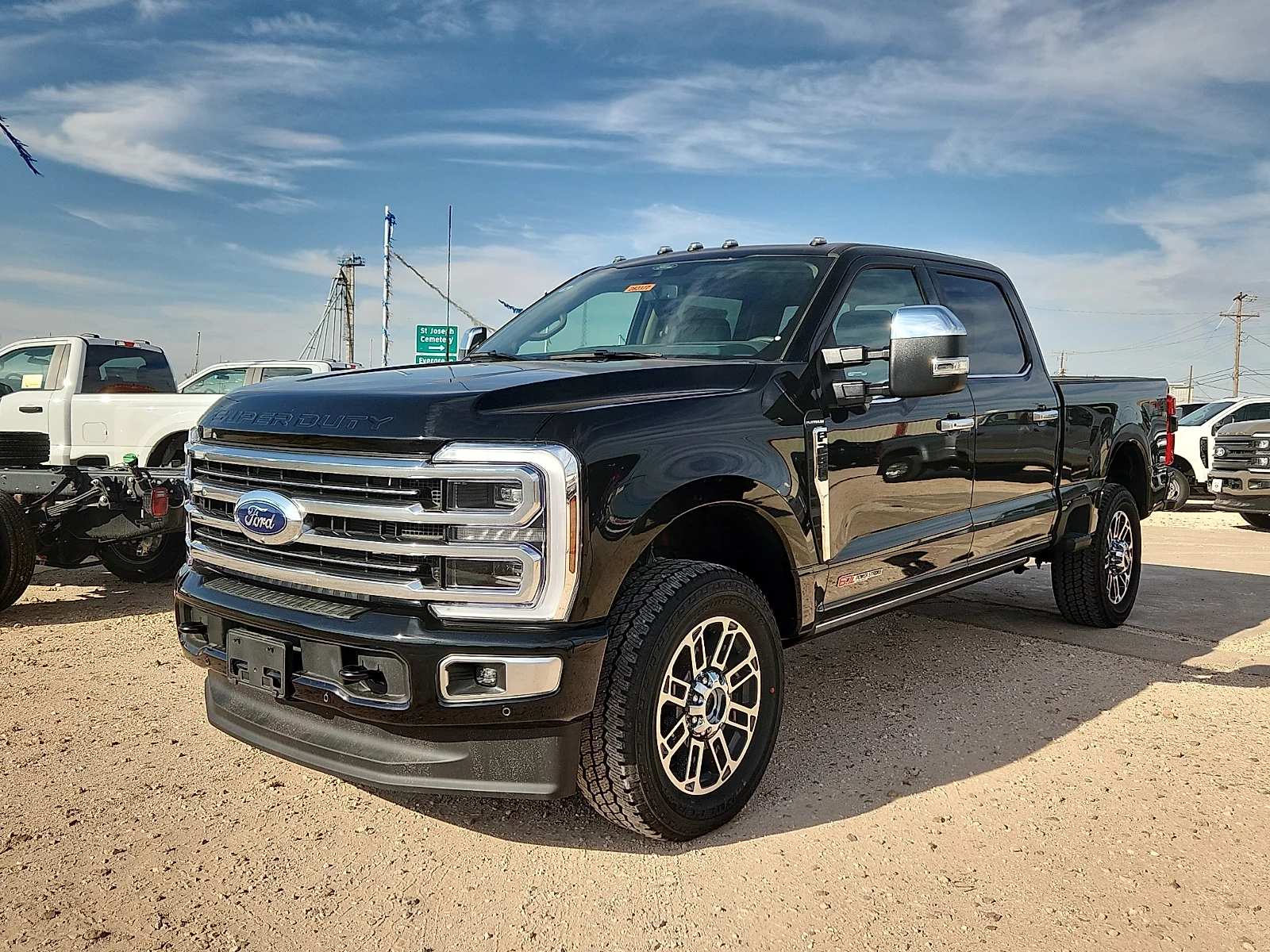 New 2026 Agate Black Metallic Ford Platinum image 3